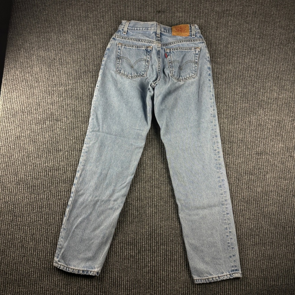 Levis 550 Jeans Womens 4 MIS M Light Wash Classic Relaxed Tapered Leg Denim